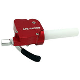 APE RACING Dual Gasser Thumb & Twist Throttle for ATV & Dirt Bike – Billet Aluminum 7/8" Handlebar (Red)