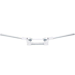 APE RACING Flex Handlebar Oversized 1-1/8" Silver Bar For Enduro Dirt bike MX ATV Quad