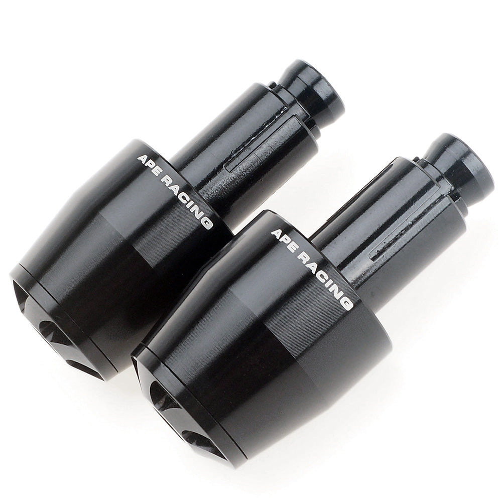 APE RACING Universal Billet Aluminum Bar End Cap Plugs Weights For Any Motorcycle Dirt bike Scooter with Hollow Handlebars